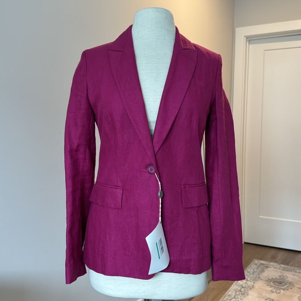NWT Linen Blazer